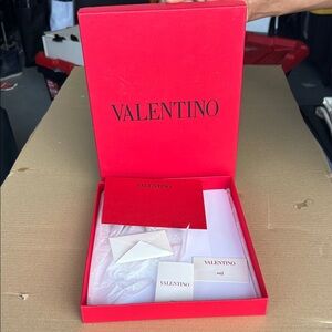 Valentino Vibrant Red Box with Cards